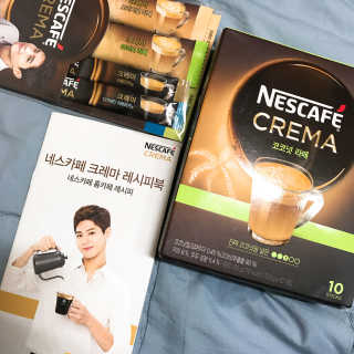 네스카페 코리아 네스카페 크레마 코코넛라떼 — 5점을 준 리뷰어가 2018년 1월 올린 사용 사진