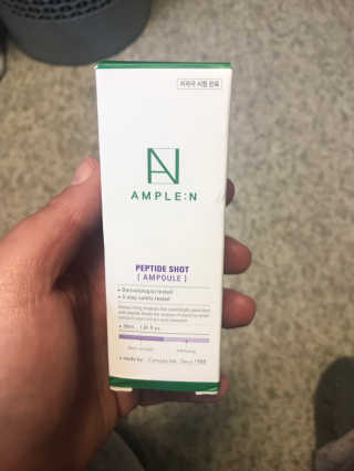 앰플엔 암 페트 펩티드 샷 AMPOULE — 5점을 준 리뷰어가 2019년 6월 올린 사용 사진