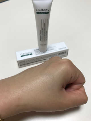 셀라피 에이리페어플러스크림 — 5점을 준 리뷰어가 2018년 4월 올린 사용 사진