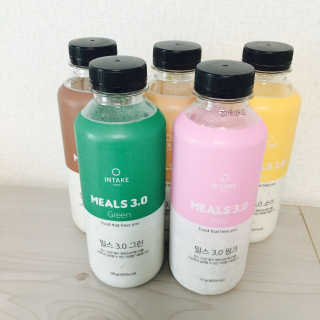 인테이크 밀스 3.0 Trial Kit(보틀형 5종) — 5점을 준 리뷰어가 2017년 4월 올린 사용 사진