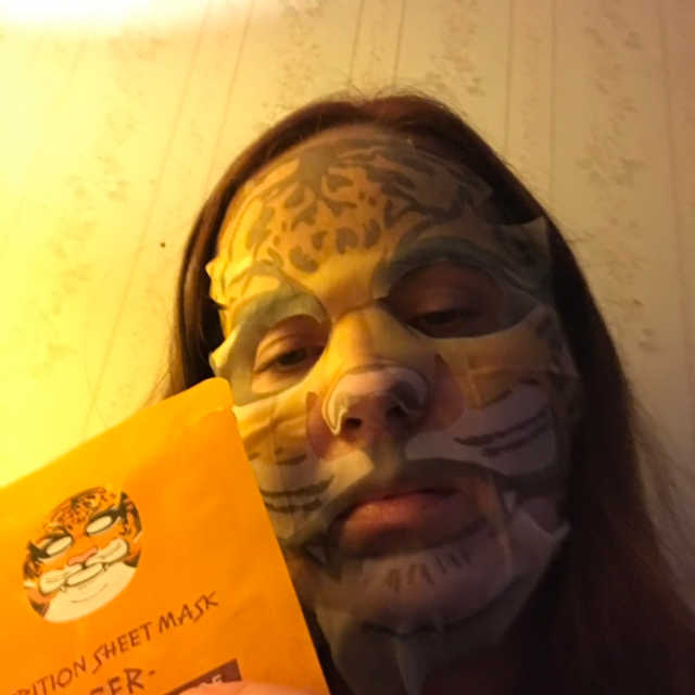 SNP 영양 시트 Mask_Tiger 리뷰 사진