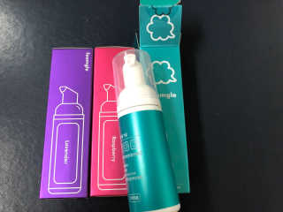 폼글 I foamgle [폼글] 거품가글 50ml 3종 - 민트, 라벤더, 라즈베리 — 3점을 준 리뷰어가 2019년 11월 올린 사용 사진