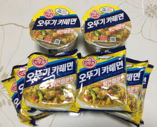 오뚜기카레면 2차 모집 — 3점을 준 리뷰어가 2019년 2월 올린 사용 사진