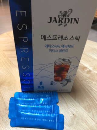(주)쟈뎅 [쟈뎅] 에스프레소스틱 아이스블렌드 — 5점을 준 리뷰어가 2019년 5월 올린 사용 사진