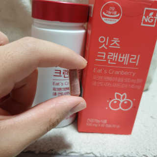 네츄럴굿띵스 잇츠 크랜베리 1병 30일분 — 5점을 준 리뷰어가 2019년 11월 올린 사용 사진