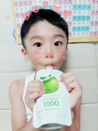 풀무원 프레시 워터젤리 — 5점을 준 리뷰어가 2018년 8월 올린 사용 사진