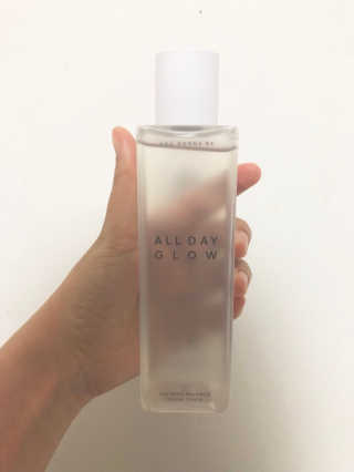 ALL DAY GLOW [올데이글로우] 카밍 밸런스 페이셜 토너 200ml — 3점을 준 리뷰어가 2019년 12월 올린 사용 사진