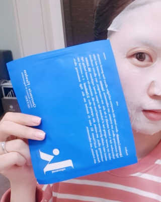 키노닉스 Querencia_Flawless 마스크팩 — 4점을 준 리뷰어가 2019년 4월 올린 사용 사진