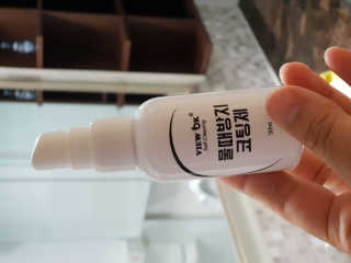 뷰오케이 욕실 화장실 셀프 물때제거 코팅제,리무버 50ml — 5점을 준 리뷰어가 2019년 5월 올린 사용 사진