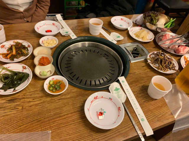 [청춘] 삼겹살3인분+껍데기1인분+김치찌개 리뷰 사진
