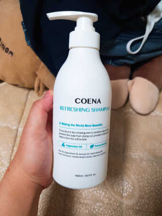 코에나샴푸 500ml — 5점을 준 리뷰어가 2019년 7월 올린 사용 사진