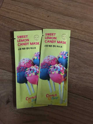 캔디오레이디 스윗레몬 캔디마스크 — 4.5점을 준 리뷰어가 2016년 9월 올린 사용 사진