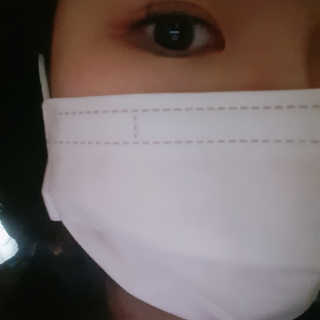 [닥터퓨리] 소프트터치 건강 마스크_성인+아동 — 4점을 준 리뷰어가 2019년 4월 올린 사용 사진
