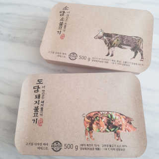 미티스트 더 맛있는 소담 소불고기 + 도담 돼지 불고기 — 5점을 준 리뷰어가 2019년 3월 올린 사용 사진