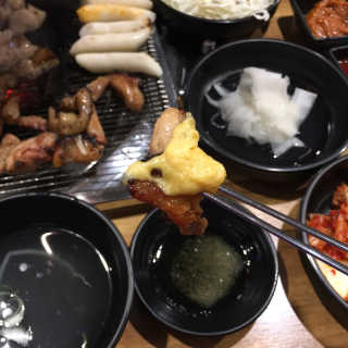 [춘여닭숯불닭갈비] 닭갈비 무한 2인+치즈퐁듀+음료수 — 5점을 준 리뷰어가 2019년 6월 올린 사용 사진