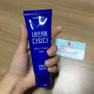 맨즈스킨 파란통 내안에다있다 — 4.33점을 준 리뷰어가 2017년 11월 올린 사용 사진