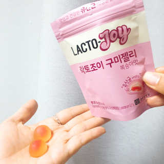 락토조이 구미젤리 복숭아맛 — 4.5점을 준 리뷰어가 2019년 6월 올린 사용 사진