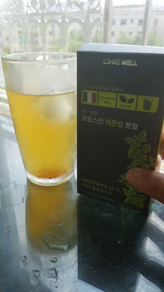 로하스웰 프랑스산 레몬밤 분말 — 4.33점을 준 리뷰어가 2018년 7월 올린 사용 사진