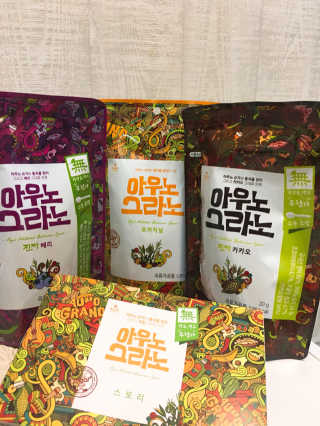 아우노그라노 오리지날, 진짜 베리, 진짜 카카오 — 3점을 준 리뷰어가 2018년 6월 올린 사용 사진