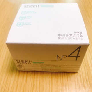 아크웰 아쿠아 클리니티 수분크림 — 4.5점을 준 리뷰어가 2018년 10월 올린 사용 사진
