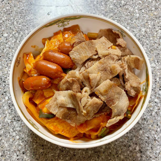 식스레시피 마라떡볶이 쿠킹박스 2인분 리뷰 사진