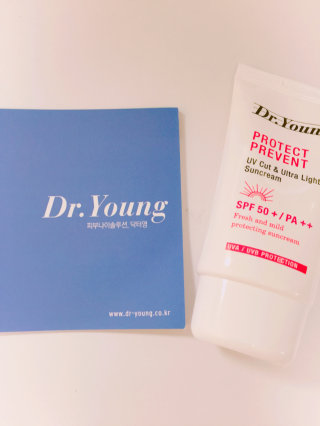 닥터영 유브이 컷 앤 울트라 라이트 썬크림 SPF50+ PA++ 50ml — 5점을 준 리뷰어가 2016년 7월 올린 사용 사진