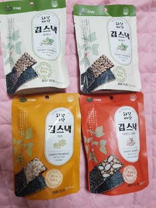 더빈트 와삭바삭 김스낵 — 5점을 준 리뷰어가 2019년 12월 올린 사용 사진