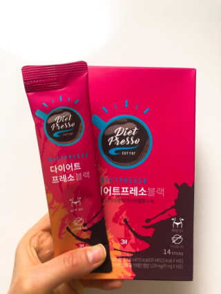 프리미엄 다이어트커피,  쓰리케어 다이어트프레소 — 3점을 준 리뷰어가 2019년 2월 올린 사용 사진