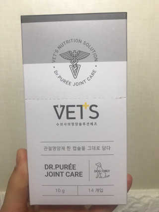 베츠 닥터퓌레 조인트케어 — 5점을 준 리뷰어가 2019년 7월 올린 사용 사진
