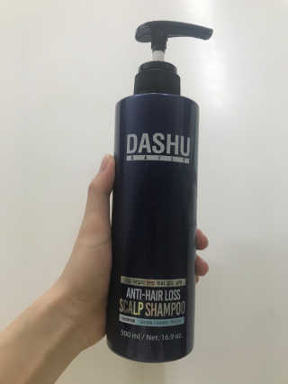 다슈코리아 다슈 데일리 한방 두피 골드 샴푸 500ml — 5점을 준 리뷰어가 2019년 2월 올린 사용 사진