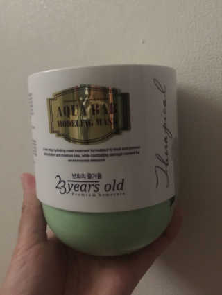 23years old 아쿠아밥 모델링 마스크 — 5점을 준 리뷰어가 2017년 6월 올린 사용 사진