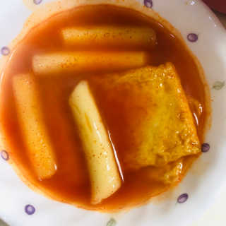 잠실맛집,홍코너떡볶이가우리집에[옛날맛,짜장맛옵션] — 5점을 준 리뷰어가 2020년 1월 올린 사용 사진