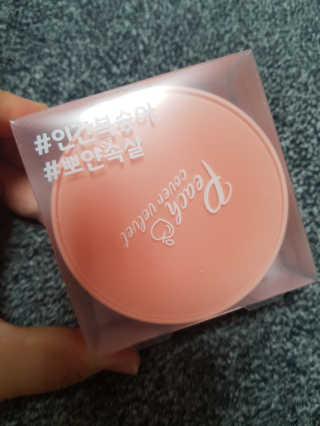 [블랙루즈] 피치 커버 벨벳 쿠션 2종 중 택1 — 5점을 준 리뷰어가 2019년 10월 올린 사용 사진