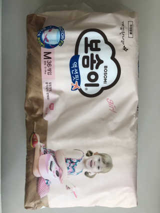 보솜이 액션핏 팬티형 — 4점을 준 리뷰어가 2019년 3월 올린 사용 사진