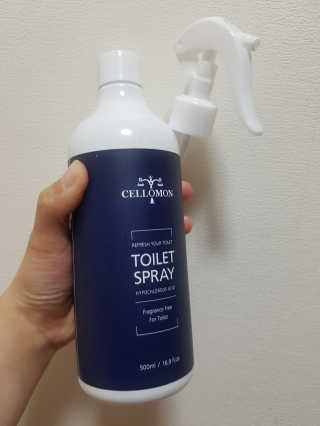 셀로몬 토일렛 스프레이 500ml — 5점을 준 리뷰어가 2018년 5월 올린 사용 사진