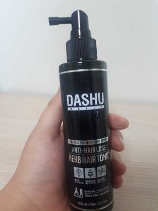 다슈코리아 다슈 데일리 안티 헤어로스 허브 헤어토닉 150ml — 5점을 준 리뷰어가 2019년 10월 올린 사용 사진