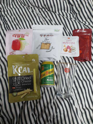 [맘마레시피] 육퇴 후 맥주는 진리, 육퇴간식박스 — 5점을 준 리뷰어가 2020년 1월 올린 사용 사진