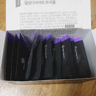 뉴트리네이처 굿바이 스트레스 웰컴 다이어트 트리플 — 5점을 준 리뷰어가 2019년 10월 올린 사용 사진