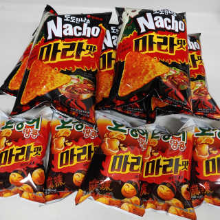 오징어땅콩,도도한나쵸 오징어땅콩 마라맛, 도도한나쵸 마라맛 — 5점을 준 리뷰어가 2019년 8월 올린 사용 사진