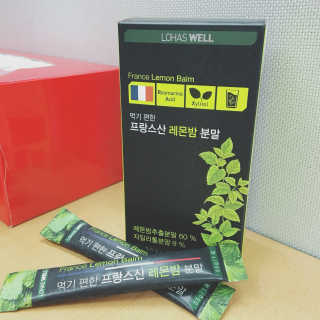 로하스웰 프랑스산 레몬밤 분말 — 4점을 준 리뷰어가 2018년 6월 올린 사용 사진