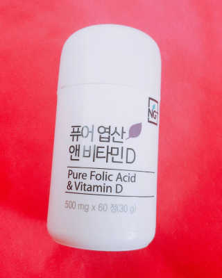 네츄럴굿띵스 퓨어 락토 철분 60일분 — 5점을 준 리뷰어가 2018년 2월 올린 사용 사진