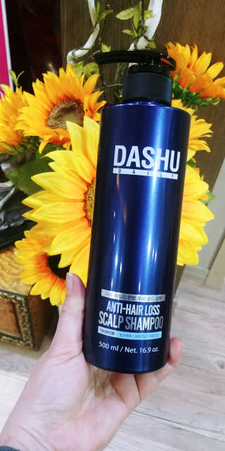 다슈코리아 다슈 데일리 한방 두피 골드 샴푸 500ml — 5점을 준 리뷰어가 2019년 2월 올린 사용 사진
