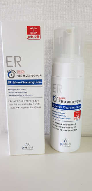 Dr.메디션 ER 네이처 클렌징폼- 오일리스킨용 — 5점을 준 리뷰어가 2018년 7월 올린 사용 사진