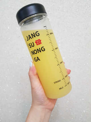 장수농가 리얼깔라만시 원샷 50ml 10팩+보틀 — 5점을 준 리뷰어가 2019년 5월 올린 사용 사진