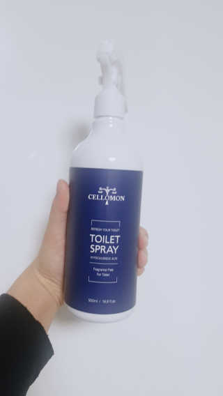 셀로몬 토일렛 스프레이 500ml — 3.83점을 준 리뷰어가 2018년 5월 올린 사용 사진