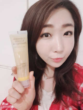 타임인네이처 [더메디닥터] 카렌듈라 엔자임 필링젤 — 5점을 준 리뷰어가 2019년 4월 올린 사용 사진