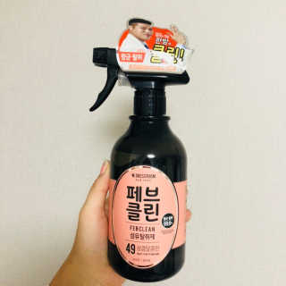 더블유드레스룸 페브클린 500ml — 4.17점을 준 리뷰어가 2018년 8월 올린 사용 사진