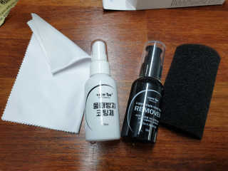 뷰오케이 욕실 화장실 셀프 물때제거 코팅제,리무버 50ml — 5점을 준 리뷰어가 2019년 5월 올린 사용 사진