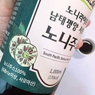 장수농가 남태평양 사모아 노니 원액 1L or 200mlx10팩 중 택 1 — 4점을 준 리뷰어가 2019년 1월 올린 사용 사진