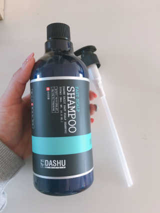 다슈코리아 다슈 데일리 패스트 한방 두피 샴푸 500ml — 5점을 준 리뷰어가 2017년 4월 올린 사용 사진